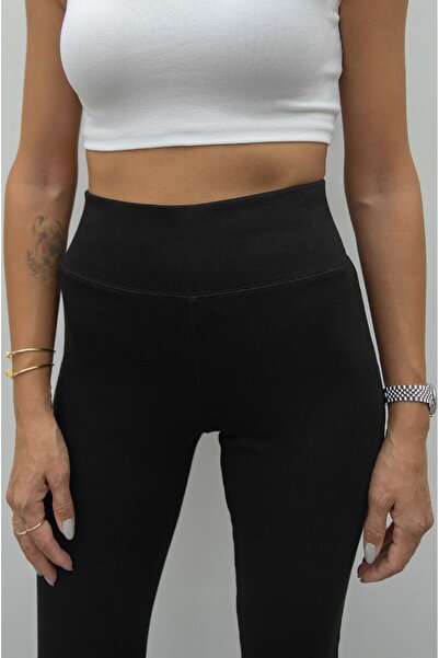 Havoş Black Camisole Belted Pants
