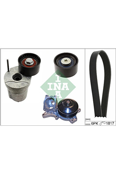 FAG Pompa Apa + Set Curea Transmisie Cu Caneluri Bmw 1/3