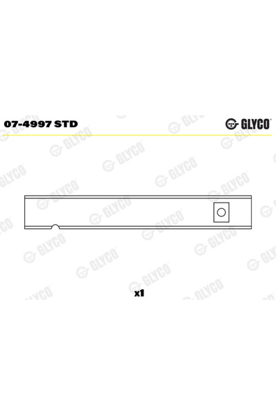 GLYCO Bucsa Culbutor Higer H92 Man Hocl/Tga/Tgs 1