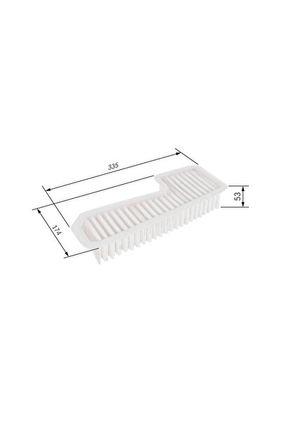 Bosch Filtru Aer Lexus Is 1/Is Sportcross Toyota Altezza/Chaser/Cresta 5 Limu...