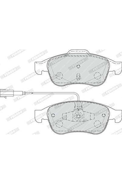 FERODO Brake Pad Set Disc Brake Alfa Romeo Giulietta