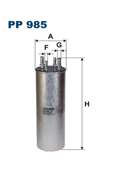 Filtron Filtru Combustibil Vw Multivan T5 (7hm, 7hn, 7hf, 7ef, 7em, 7en) 2003...