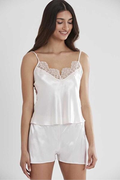 NazikEndam İnci 6-Piece Midi Nightgown Dressing Gown Bridal Dowry Set 6335