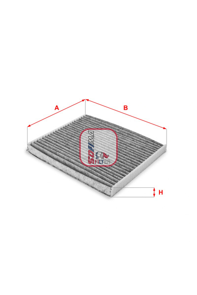 SOFIMA Filtru Aer Habitaclu Abarth Punto Alfa Romeo Mito
