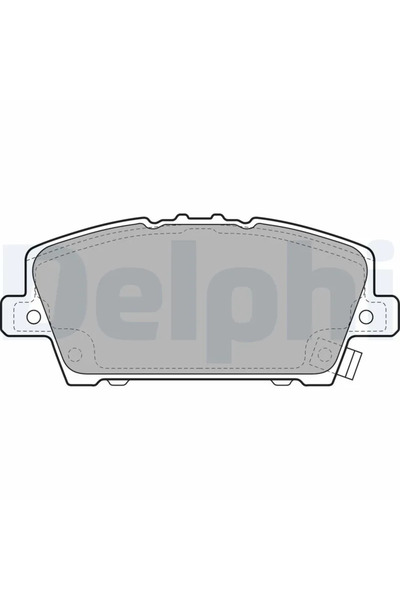DELPHİ Комплект спирачни накладки за дискови спирачки Honda Civic 8