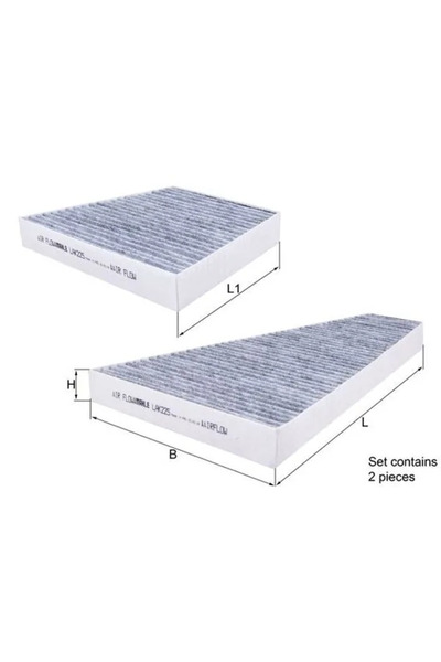 KNECHT Filtru Aer Habitaclu Bentley Continental Vw Phaeton