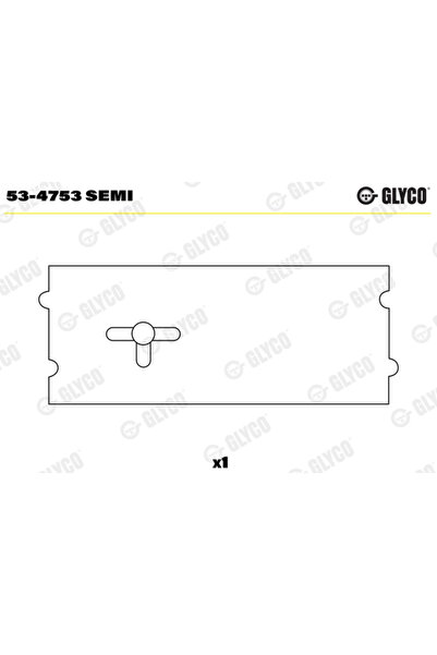 GLYCO Bucsi Ax Cu Came Man Hocl/Lion's Classic/NL Vw Constellation/Volksbus/W...