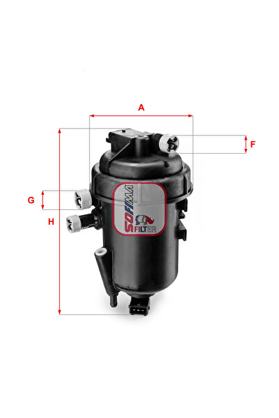 SOFIMA Filtru Combustibil Fiat Doblo Autoutilitara/Limuzina Spatioasa/Doblo M...