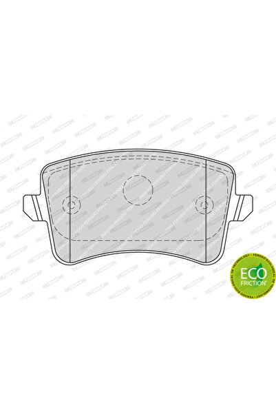 FERODO Brake Pad Set Disc Brake Audi A4 B8/A5/Q5