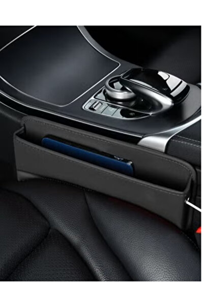 Fstyle Leather box to organize and arrange your personal items in the car nex...