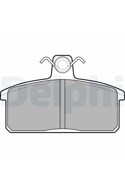 DELPHİ Brake Pad Set Disc Brake Suzuki Samurai Off-Road Vehicle,