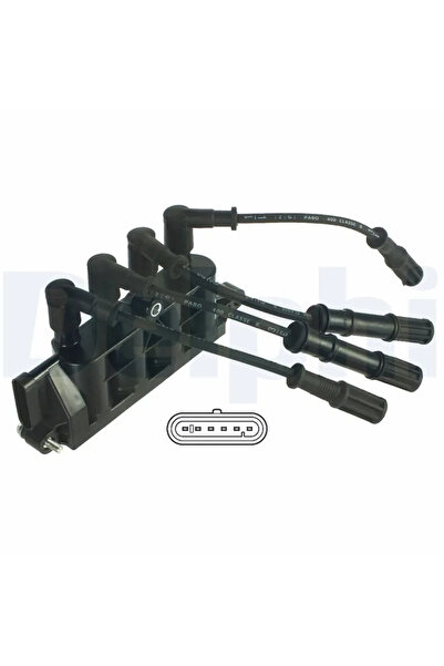 DELPHİ Bobina De Inductie Alfa Romeo Mito Fiat 500/Doblo Microbus/Fiorino Mic...