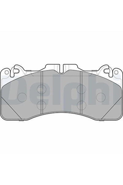 DELPHİ Комплект спирачни накладки за дискови спирачки Lexus Gs/Ls/Rc