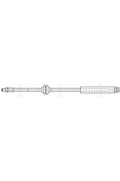 TRW Спирачен маркуч Fiat Panda