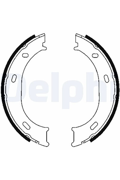 DELPHİ Комплект спирачни челюсти Mercedes-Benz G-класа/Sprinter 2-T автобус/S...
