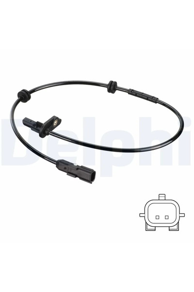 DELPHİ Senzor Turatie Roata Renault Captur 1/Clio 4/Zoe
