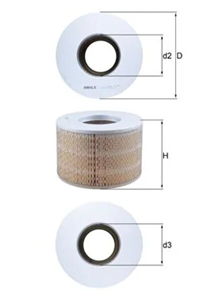 KNECHT Filtru Aer Toyota Hilux 6 Pick-Up/Land Cruiser