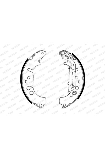 FERODO Set Saboti Frana Citroen Nemo Microbus Fiat Linea/Punto/Qubo