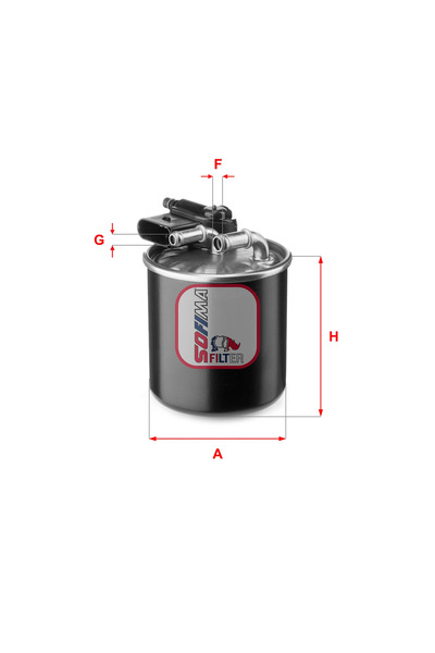 SOFIMA Filtru Combustibil Infiniti Q30/QX30 Mercedes-Benz A-Class/B-Class Spo...