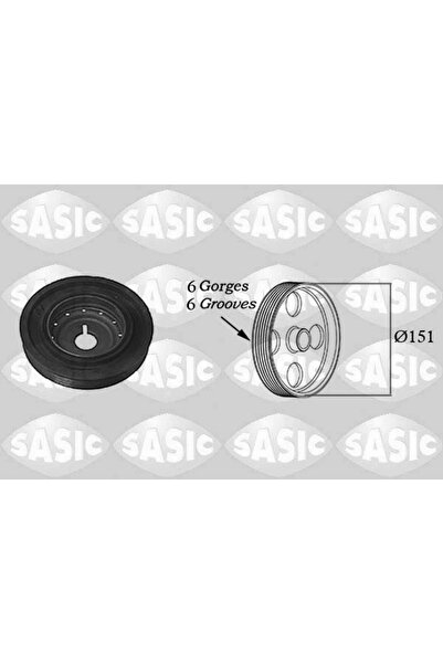 SASIC Fulie Curea Arbore Cotit Dacia Duster/Logan/Sandero Nissan Almera 2/Cub...