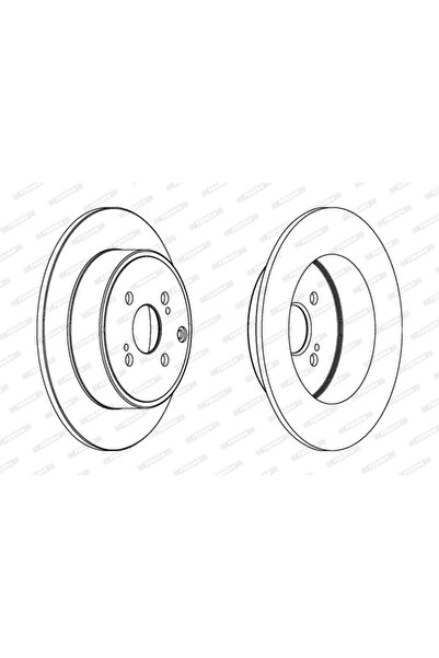 FERODO Disc Frana Toyota Corolla