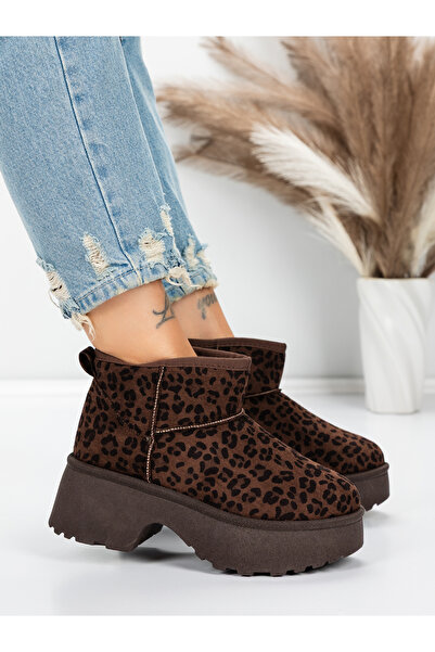 mei Ghete UG Dama 5GB5 Imprimeu de leopard închis