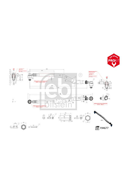 FEBI BILSTEIN Bieleta Directie Punte Fata Daf Lf/Xb