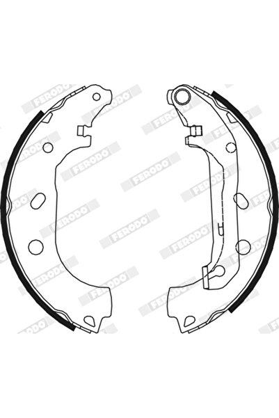 FERODO Ford Tourneo Connect/Transit Connect Brake Shoe Set