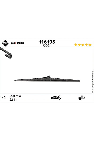 SWF Lamela Stergator Cadillac Cts Chevrolet Aveo / Kalos/Matiz 1986-2023