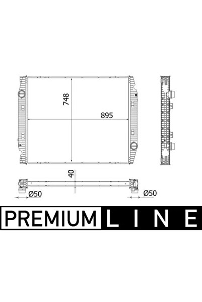 MAHLE Intercooler Compresor Iveco S-Way/Stralis 2
