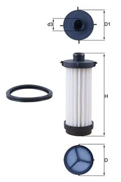 KNECHT Filtru Hidraulic Cutie De Viteze Automata Mercedes-Benz A-Class/B-Clas...