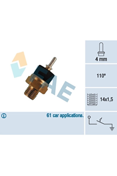 FAE Comutator Temperatura, Racire Mercedes-benz E-class (w124) 1993-1995 Diesel