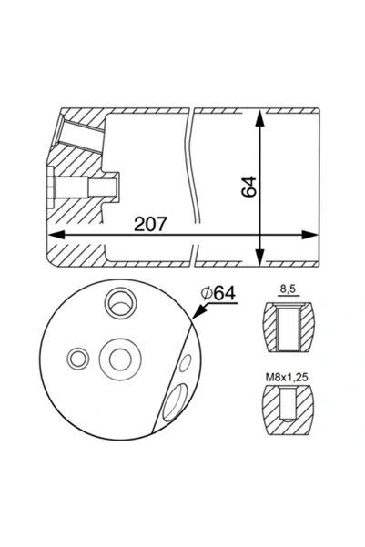 MAHLE Uscator Aer Conditionat Mercedes-Benz Actros MP4 / MP5/Arocs