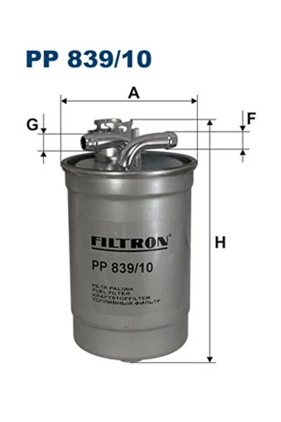 Filtron Filtru Combustibil Audi A4 B7/A6 C6