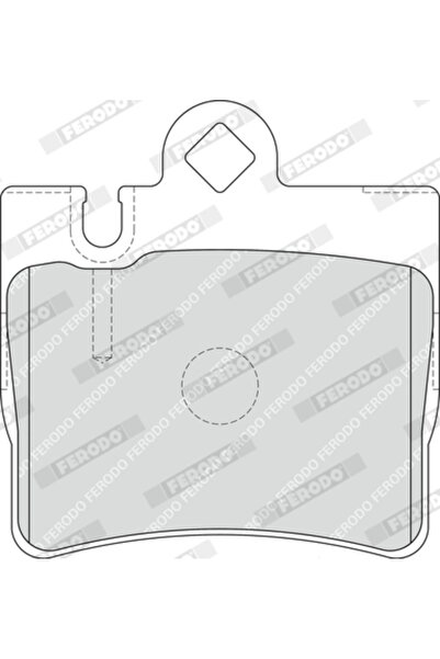 FERODO Brake Pad Set Disc Brake Mercedes-Benz S-Class
