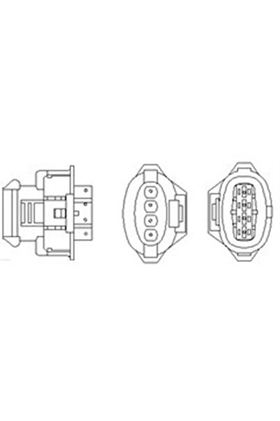 MAGNETI MARELLI Sonda Lambda Opel Astra G/Speedster/Zafira A Microbus