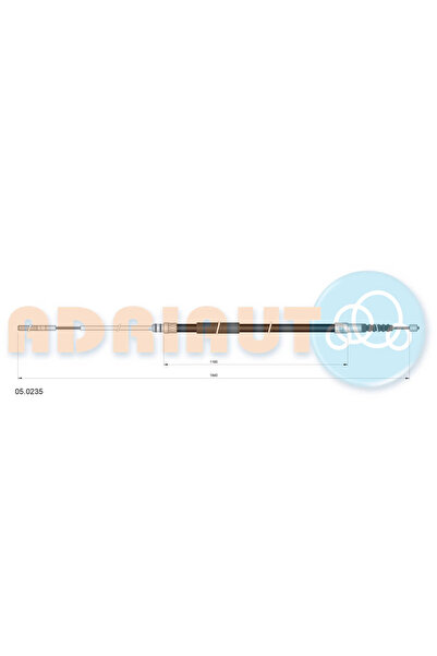 Adriauto Cablu Frana De Parcare Spate Dreapta Bmw X5