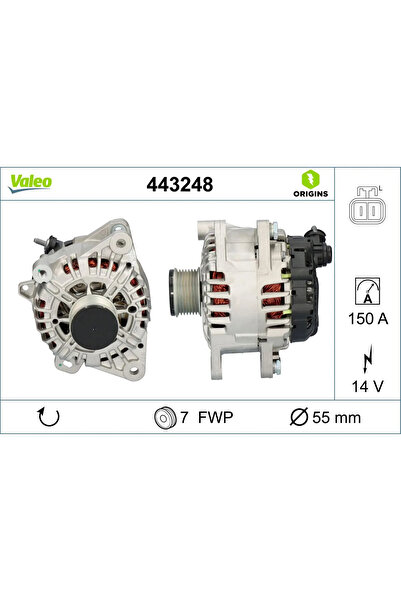 VALEO Generator / Alternator Hyundai IX55