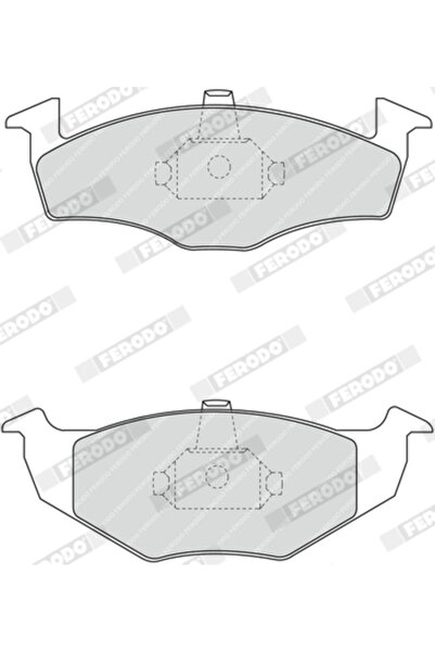 FERODO Set Placute Frana Frana Disc Seat Arosa Skoda Fabia 1/Fabia 2/Roomster...