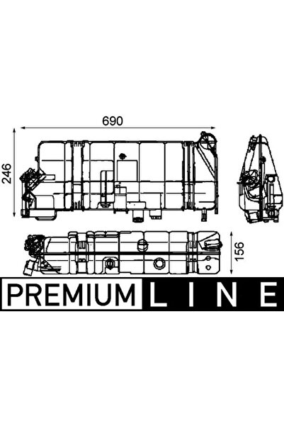 MAHLE Vas De Expansiune Racire Daf Cf 75 Mercedes-Benz Sk