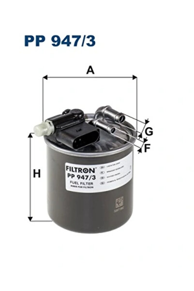 Filtron Filtru Combustibil Infiniti Q30 Mercedes-Benz A-Class/B-Class Sports ...