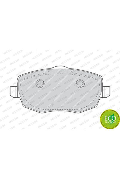 FERODO Brake Pad Set Disc Brake Ford Usa Contour Lancia Ypsilon