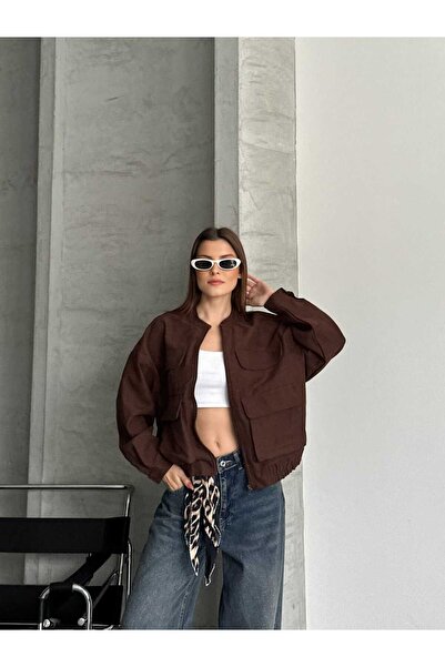 Reji Çift Cep 4 Kapaklı Astarlı Ceket Mont