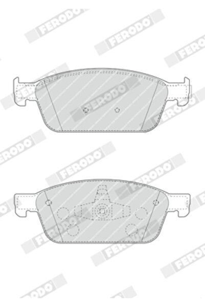 FERODO Brake Pad Set Disc Brake Ford Focus 3/Ka+ 3/Kuga 2