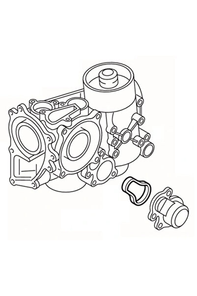 ELRING Garnitură Termostat-Radiator Ulei Deutz-Fahr Seria 11 Mercedes-Benz Ac...