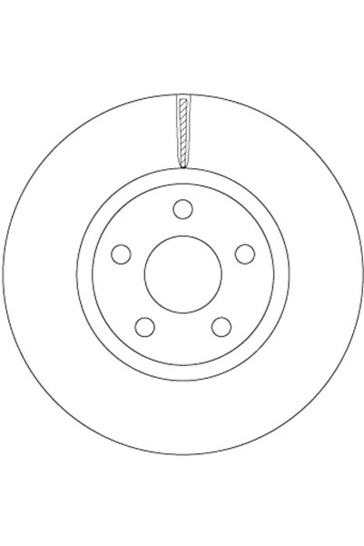 TRW Disc Frana Ford Galaxy 3/S-Max