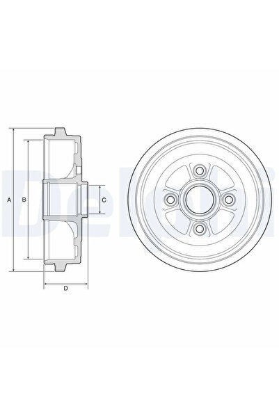 DELPHİ Пътна спирачка Nissan Micra 4/Note