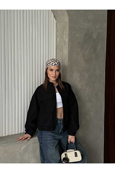 Reji Çift Cep 4 Kapaklı Astarlı Ceket Mont