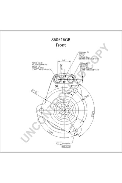 Prestolite Starter Iveco Eurostar/Eurotrakker/M 1986-2004