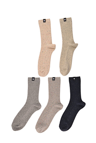 lumberjack WL NOPES 3 LU SKT-W 5PR Çok Renkli Kadın Soket Çorap